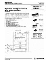 DataSheet MC144110 pdf